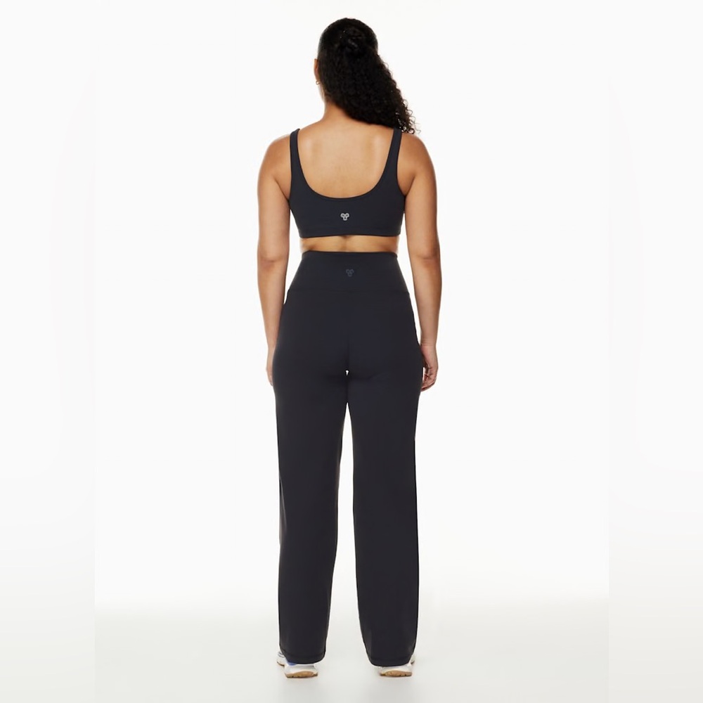Aritzia Tna Atmosphere Wide Hi-Rise Legging | Deep Taupe - Picture 5 of 10
